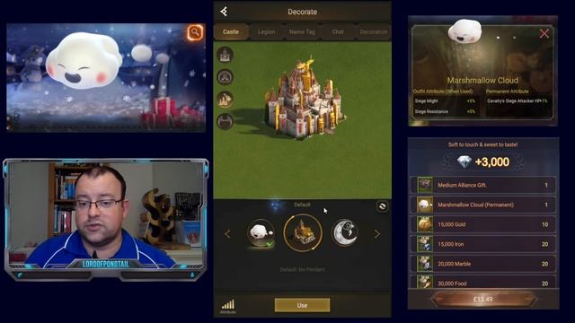 Marshmallow Cloud Pendant - Rise Of Empires Ice & Fire смотреть онлайн