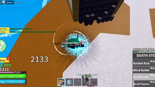 revamped ice awake+death step combo (blox fruit) смотреть онлайн