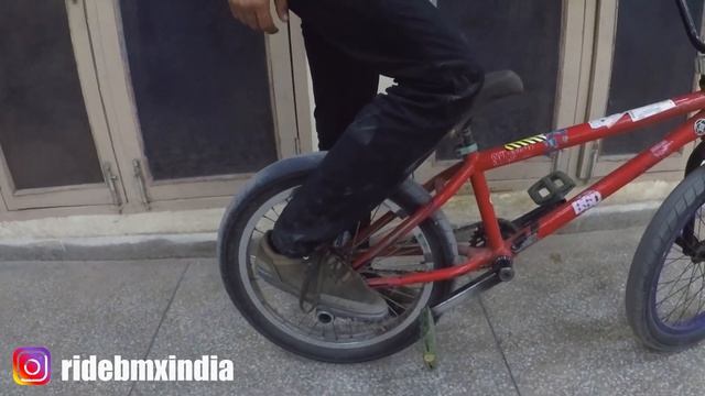 How To Do Peg Wheelie On BMX Bike смотреть онлайн