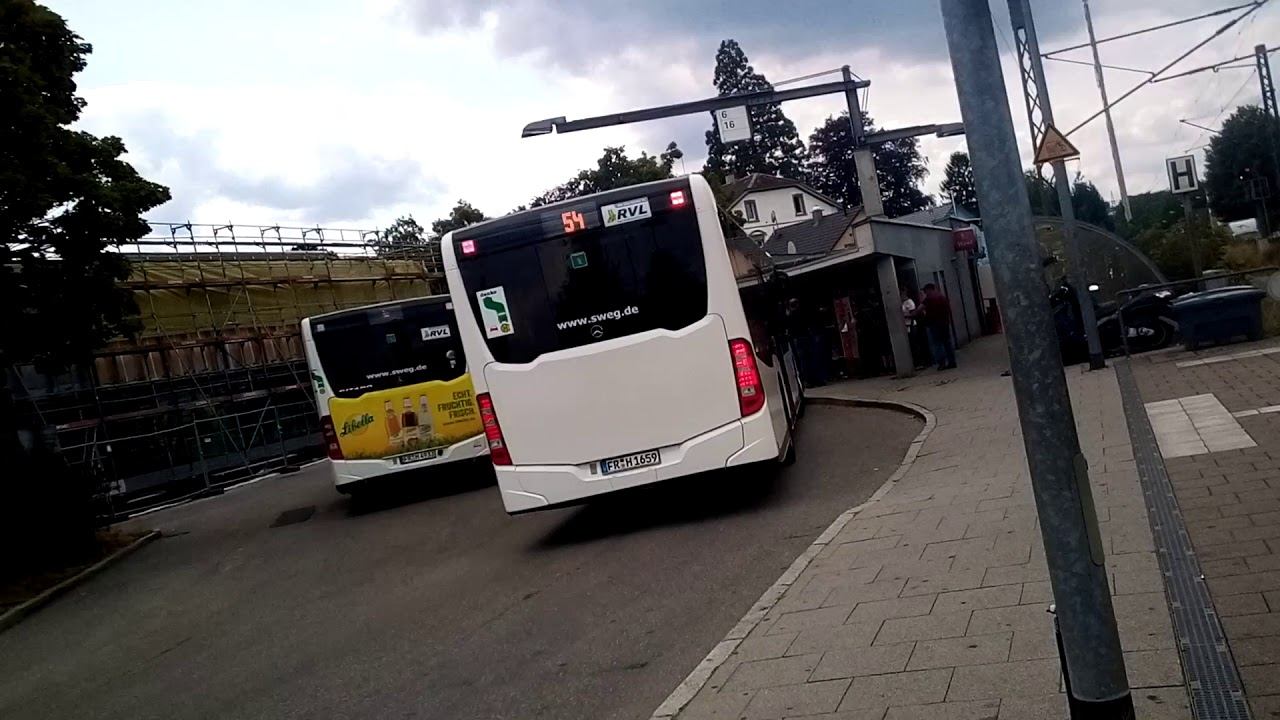 Trolleybus TV #6 Regiobus Linie 54 ( Sauseberger ) Dreht смотреть онлайн