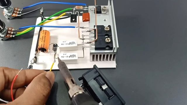 I Made Simple & Powerful Adjustable Power Supply 0-60V 0-30A DC // All In Power Supply