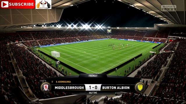 Middlesbrough vs Burton Albion | EFL Cup Carabao Cup 2018-19 Quater-Final | Predictions FIFA 19 смотреть онлайн