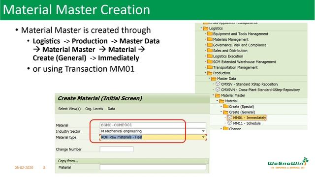 01-05-Training SAP PP - What Is Material Master? in English смотреть онлайн