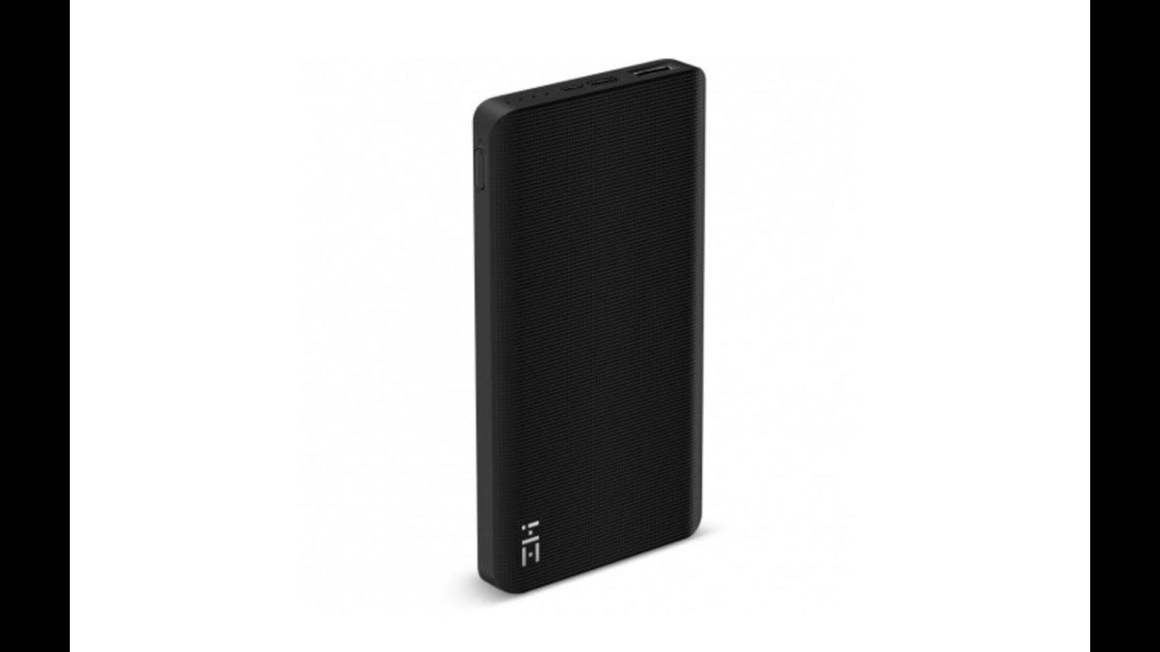 Xiaomi ZMI QB810 10000mAh Quick Charge 2.0 Black - UNBOXING смотреть онлайн