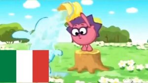 Заставки "Смешариков" на разных языках мира [продолжение 1 видео]