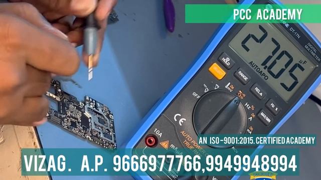 How To Check Smd Capacitor With Digital Multimeter | SMD Capacitor Value Check With Multimeter