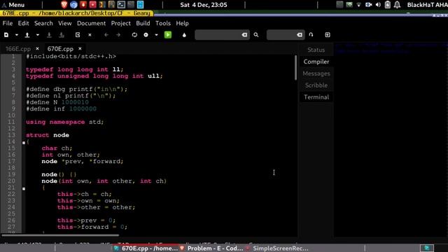 Codeforces Problem - Tetrahedron And Correct Bracket Sequence Editor Are Solved By #AHA | смотреть онлайн