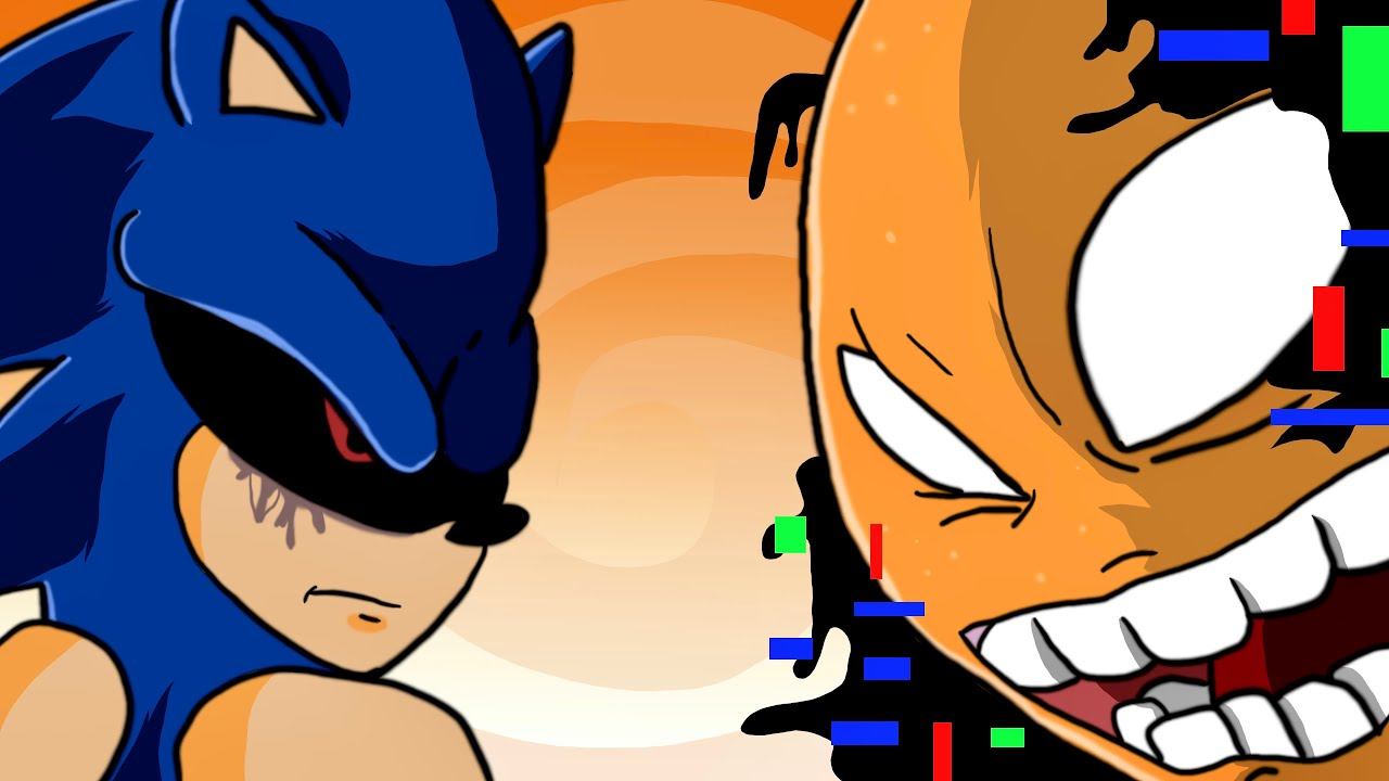 Corrupted Annoying Orange VS Sonic.EXE “SLICED” | Come Learn With Pibby x FNF Animation смотреть онлайн