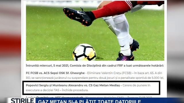 Gaz Metan și-a plătit datoriile la 2 foști jucători | novatv.ro смотреть онлайн