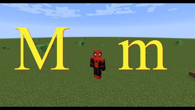 LEARNINH THE ENGLISH ALPHABET IN MINECRAFT - ABC/ ИЗУЧИТЕ АНГЛИЙСКИЙ АЛФАВИТ В MINECRAFT - ABC смотреть онлайн