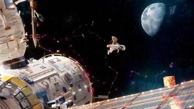 Белки в космосе (оригинальные рекламные проморолики Первого канала, 2023) — сделано в Clipchamp смотреть онлайн