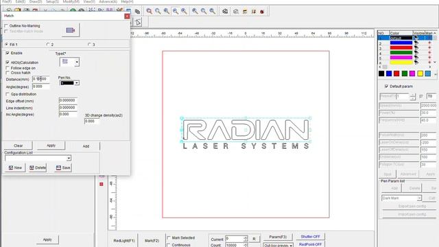 Radian Laser Systems - Applying Different Laser Parameters to Segmented Vector Files смотреть онлайн