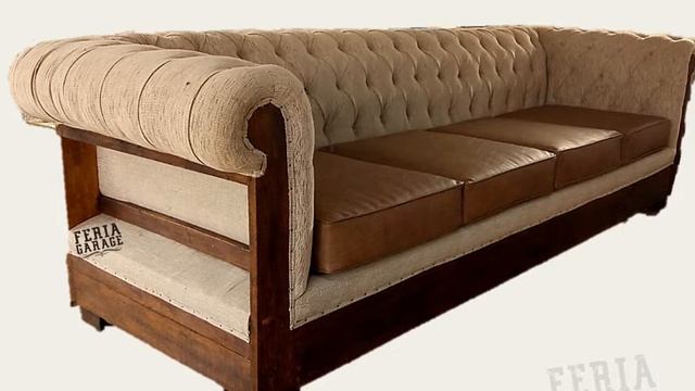 Sillones Chesterfield Restoration Constructor de Feria Garage смотреть онлайн