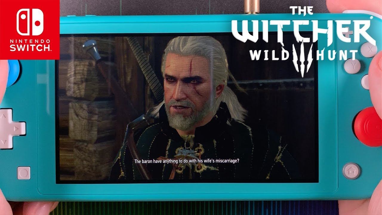 Witcher 3 on the Nintendo Switch Lite - part 9