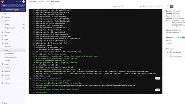 8.3. Практика в Gitlab - Pipeline recipies смотреть онлайн