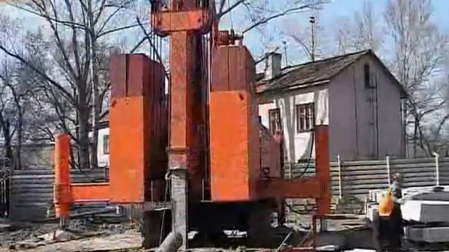 Сваевдавливающая установка смотреть онлайн