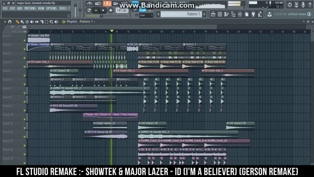 FL Studio Remake :- Showtek & Major Lazer - ID (I'm A Believer) смотреть онлайн
