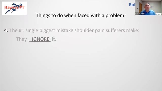 Rotator Cuff & Shoulder Pain Virtual Workshop смотреть онлайн