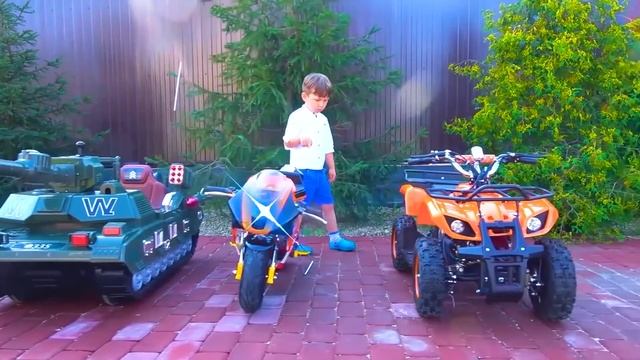 Супер Сеня и его Квадрики для Детей