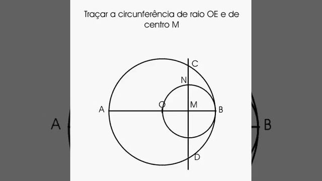 Construir um OCTÓGONO regular com régua e compasso смотреть онлайн