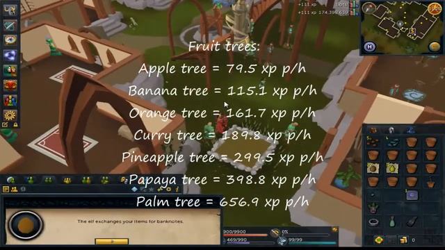 Runescape Analytic - How Much Experience Is Farming Per Hour? смотреть онлайн