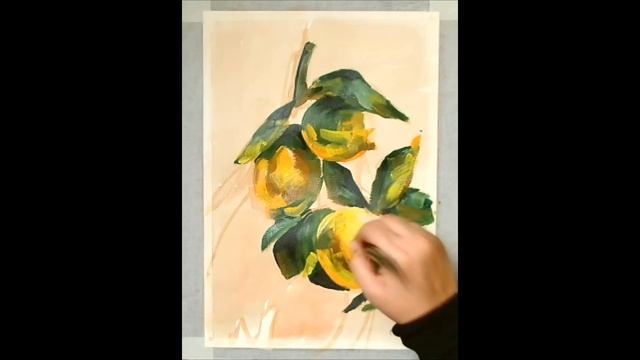 КАК ЛЕГКО РИСОВАТЬ ЛИМОНЫ. БЕСПЛАТНЫЙ МАТЕР-КЛАСС. смотреть онлайн