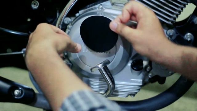 Yamaha YB 125Z Engine sticker kit смотреть онлайн