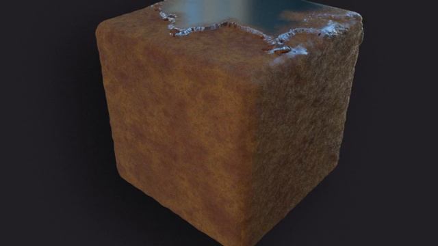 Test basé sur le tutoriel CorrosionFX avec Octane render смотреть онлайн