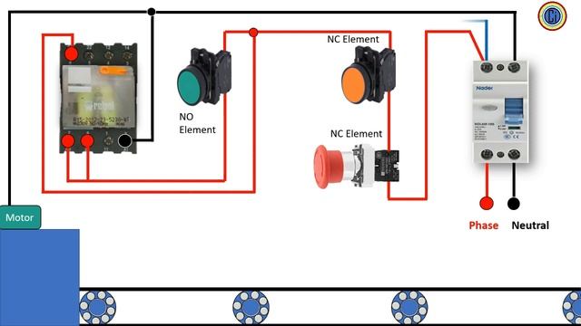 8 Pin relay connection / 8 Pin relay wiring diagram/ working Animation @CircuitInfo #relay смотреть онлайн