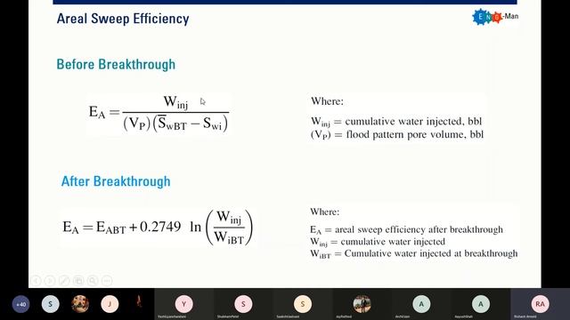 Waterflood: Areal Sweep Efficiency смотреть онлайн
