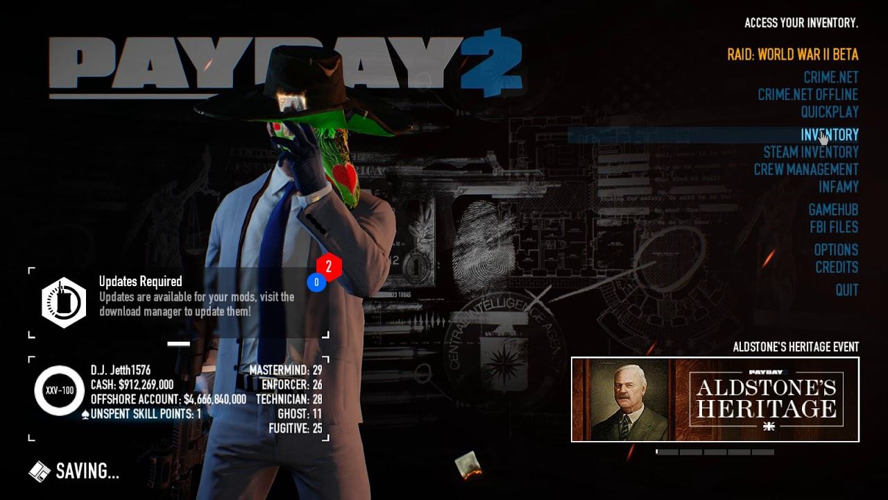 Payday 2 Opening a Aldstone's Heritage Safe смотреть онлайн