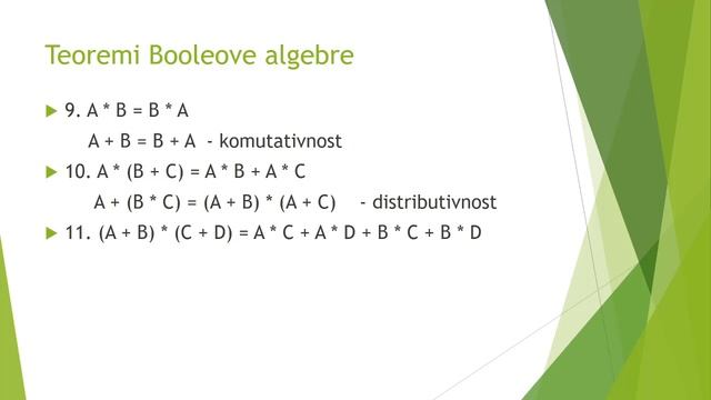 Teoremi Booleove algebre смотреть онлайн