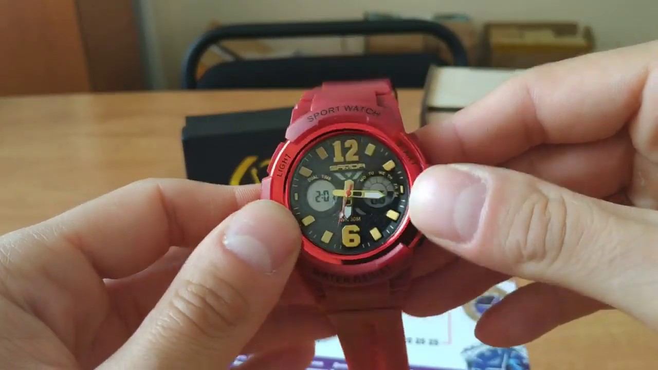 Женские часы SANDA ICEBERG RED II (4402) купить в Украине - Ты Купи смотреть онлайн