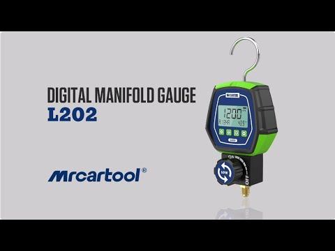 MR CARTOOL L202 Digital Manifold Gauge Kit
