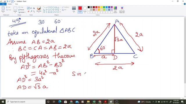 CLASS X CH 8 - INTRODUCTION TO TRIGONOMETRY - EX 8.2 and 8.3 смотреть онлайн