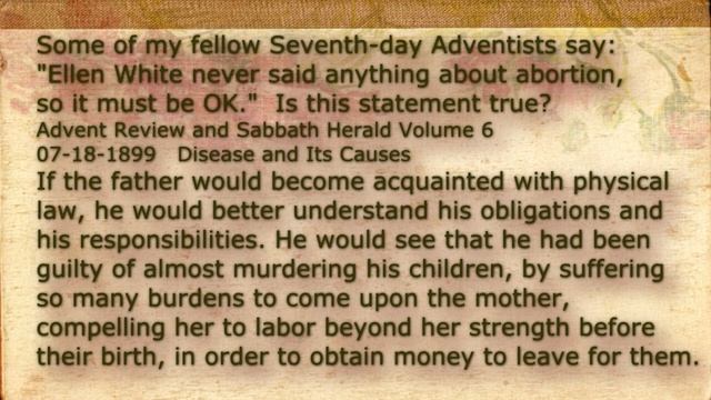 Seventh-day Adventist Church and Abortion смотреть онлайн