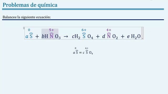 𝐁𝐚𝐥𝐚𝐧𝐜𝐞𝐚𝐫 por 𝐫𝐞𝐝𝐨𝐱 𝐒 + 𝐇𝐍𝐎𝟑 → 𝐇𝟐𝐒𝐎𝟒 + 𝐍𝐎𝟐 + 𝐇𝟐𝐎 y determinar quien se oxida y quien se reduce смотреть онлайн
