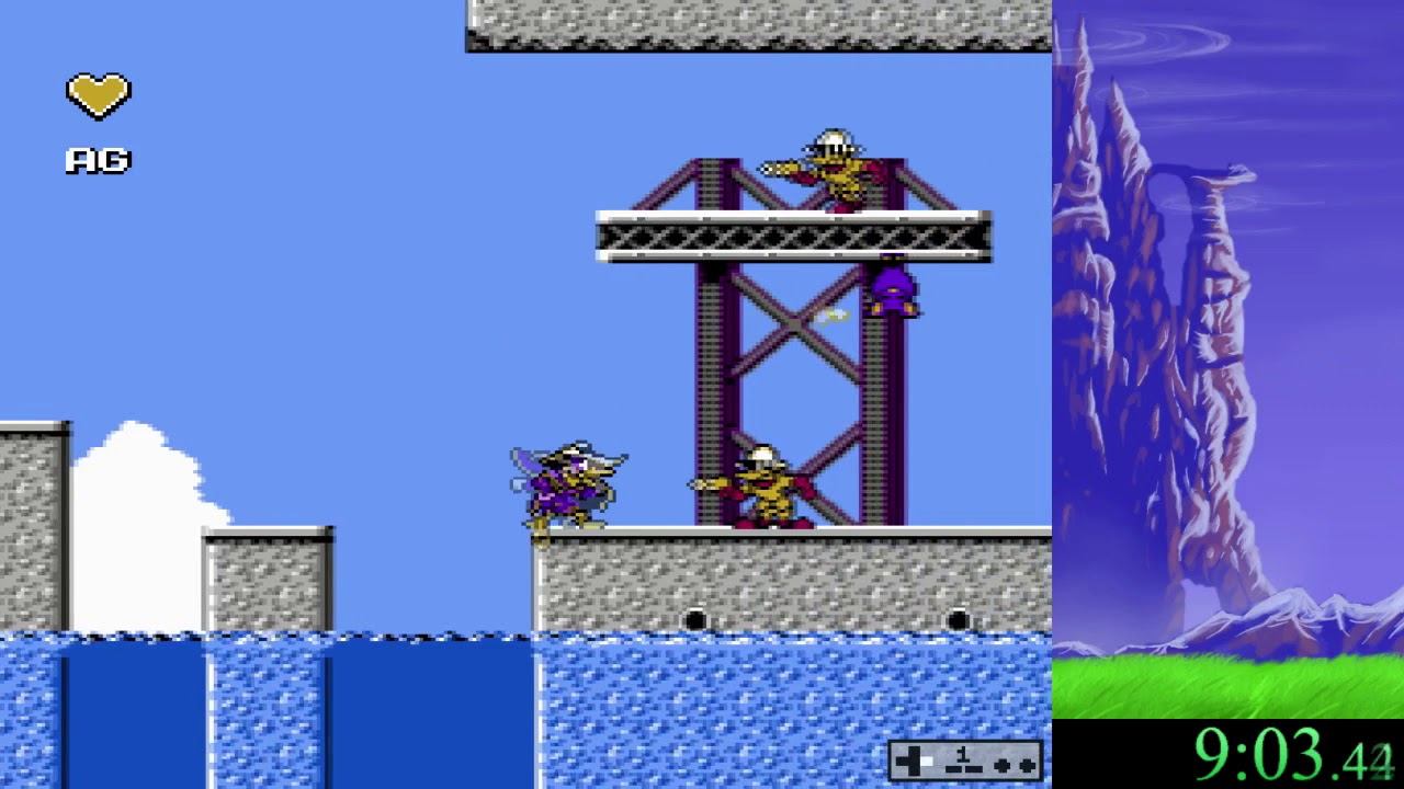 Darkwing Duck [NES] Any% - 16m48s смотреть онлайн