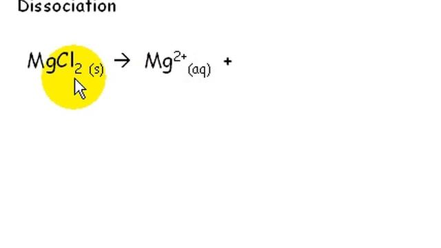 DissociationOfMgCl2 смотреть онлайн