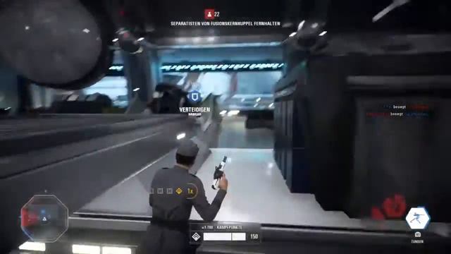 Destroyed 3 villains with the officer (Star Wars Battlefront 2) смотреть онлайн
