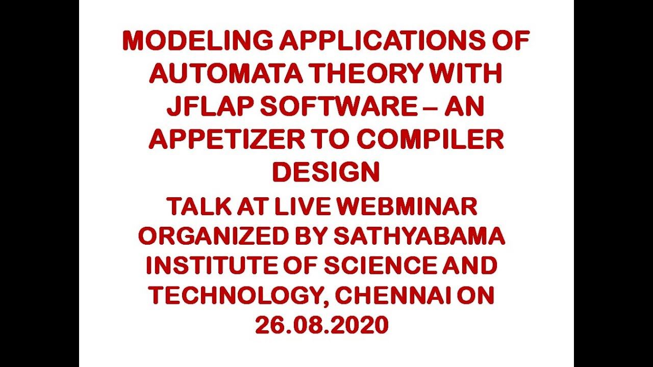 Modeling Applications of Automata Theory with JFLAP Software An Appetizer to Compiler Design смотреть онлайн