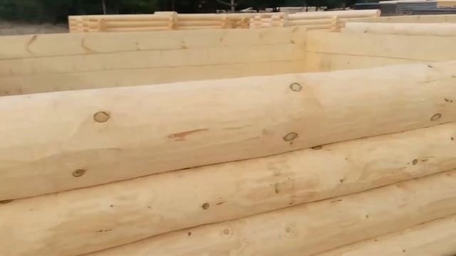 Производство сруба 6 на 6 в лапу полулафет под заказ смотреть онлайн