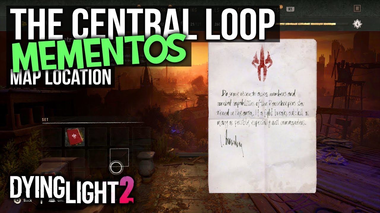 Dying Light 2 Mementos Location The Central Loop Clear And Hold смотреть онлайн