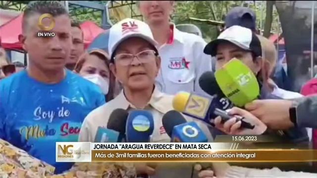 Comunidad de Mata Seca recibió jornada integral "Aragua Reverdece" 2023 смотреть онлайн