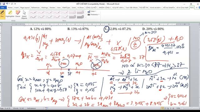 ÔN TẬP GK1 HÓA 11-ĐỀ 3,4 смотреть онлайн