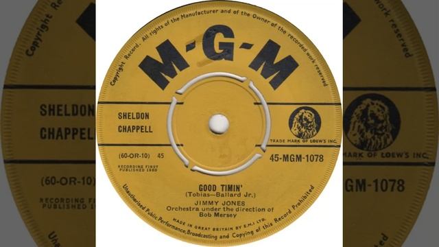 UK no. 1, (112) Jimmy Jones - Good Timin' смотреть онлайн