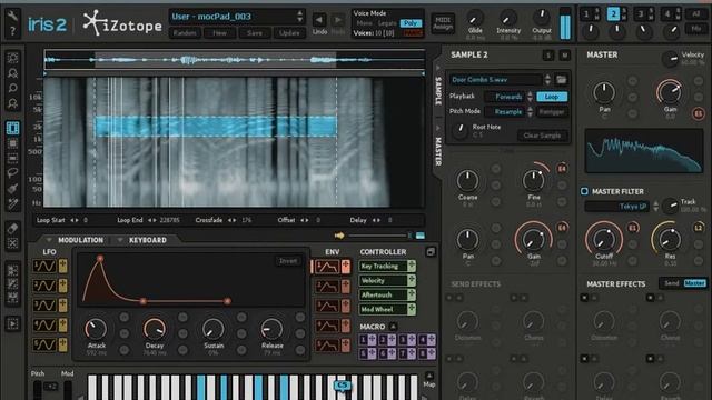 iZotope Iris 2自作パッチ"mocPad 003" смотреть онлайн
