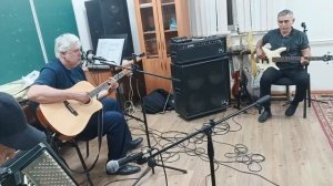 ВИА "Ретро-95". Однажды на репетиции. Чеченская.