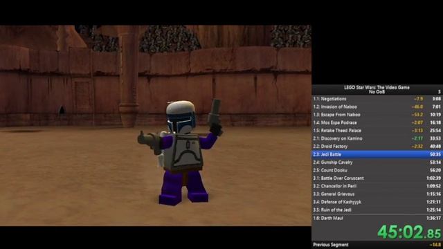 Lego Star Wars TVG No OoB with Gamecube controller! смотреть онлайн