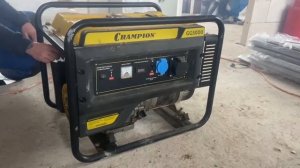 Генератор бензиновый Champion GG5000 5.5 квт бу - проверено !